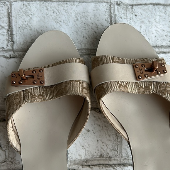 Gucci Mules Kitten Heel - Picture 7 of 17